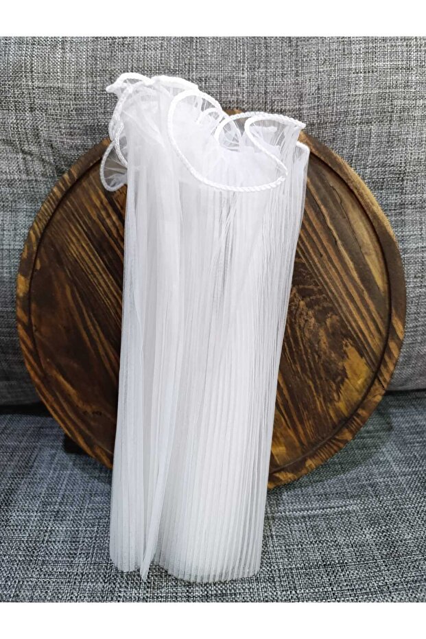 Pleated Tulle, Ruffled Tulle 40 Cm, for Bridal Flowers, for a Bouquet