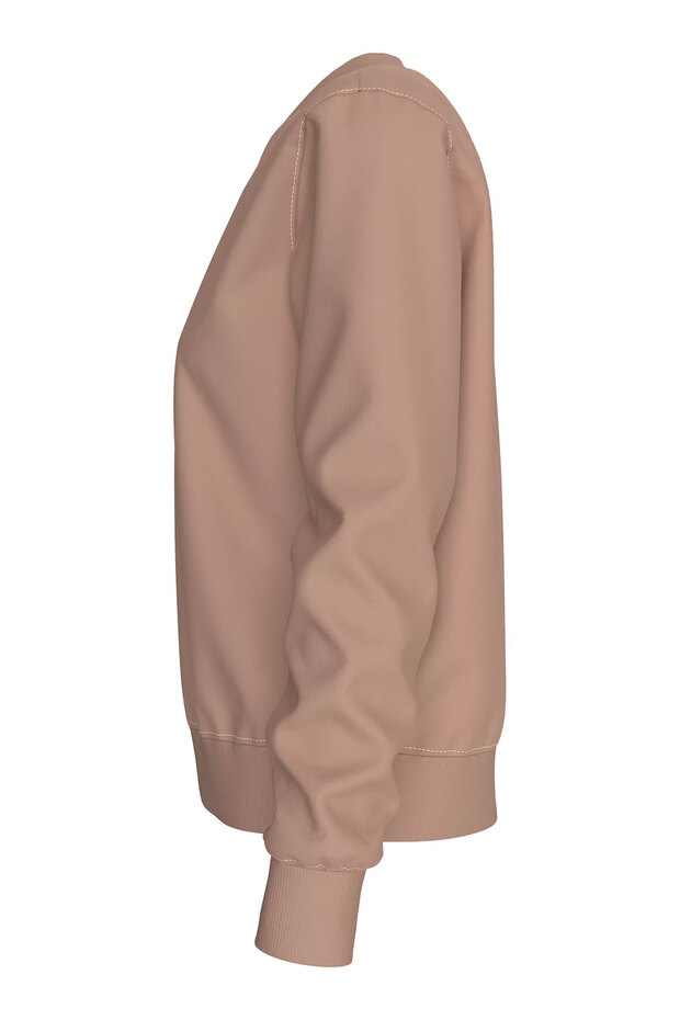 Kadın INSTITUTIONAL Crewneck Sweatshirt - Pudra Pembe - 6