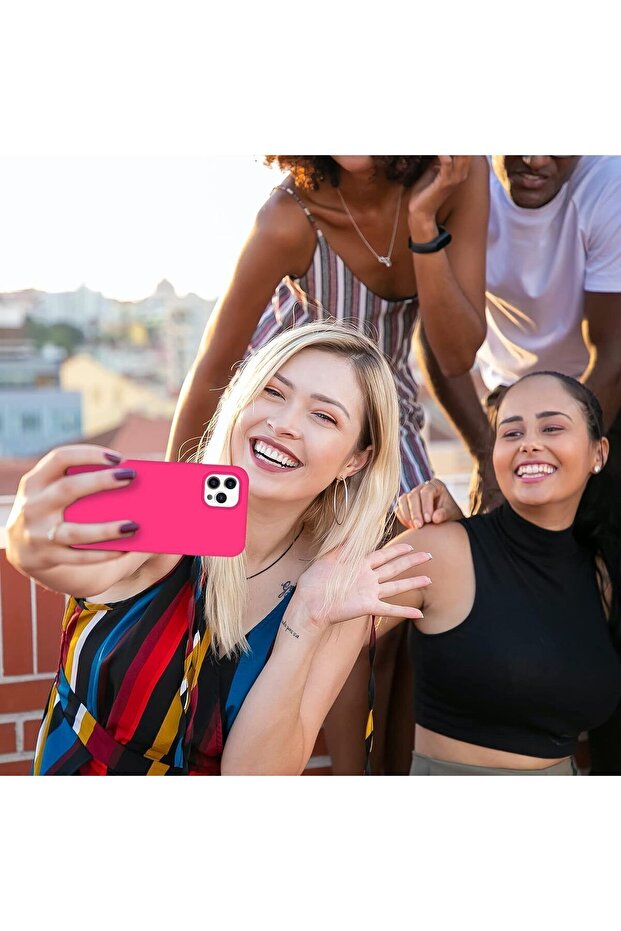 غطاء ناعم من السيليكون السائل متوافق مع هاتف iPhone 15 PRO، غطاء ناعم مضاد للخدش من الألياف الدقيقة - 6