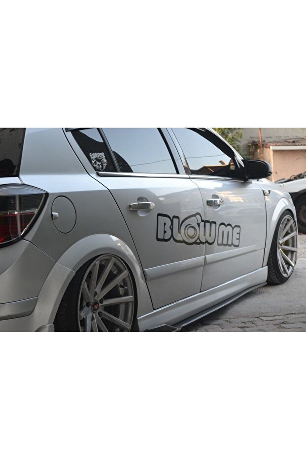 Side Door Blow Me Text Sticker A+ Quality