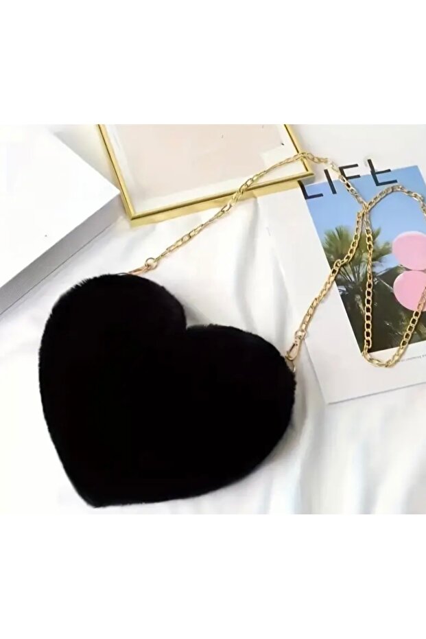 Plush Bag with Heart