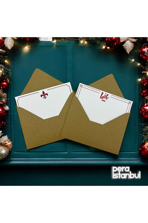 2 Kratf 13X18 Envelopes and 1 I Love You Patterned 1 Special Emblem Patterned Gift Note Card Set