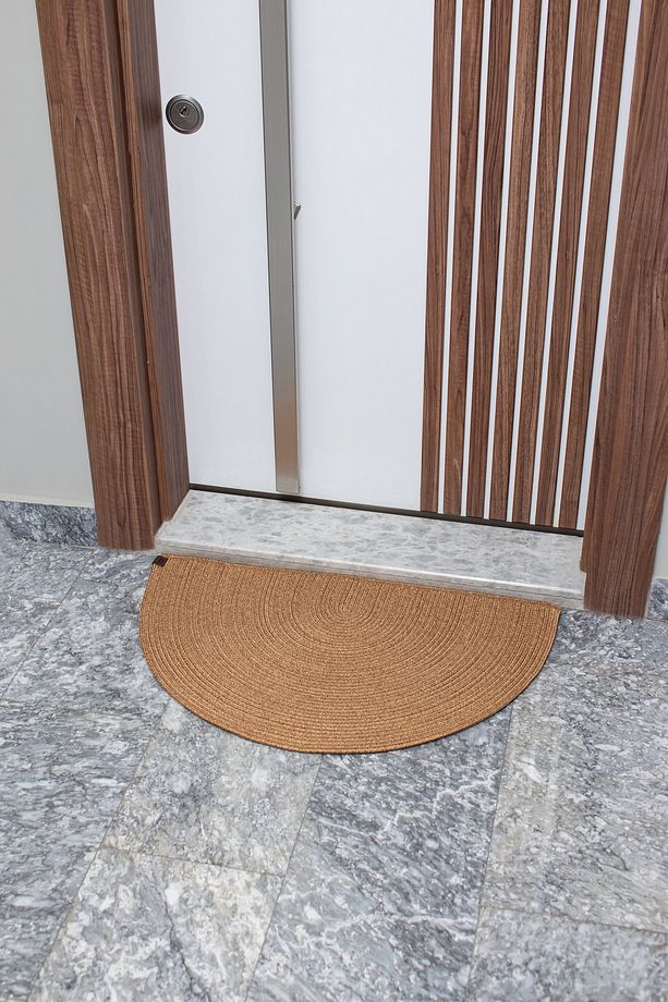 Jüt Hasır Kapı Önü Paspası I D Paspas, Hoşgeldin, Hediyelik I Bej - 3