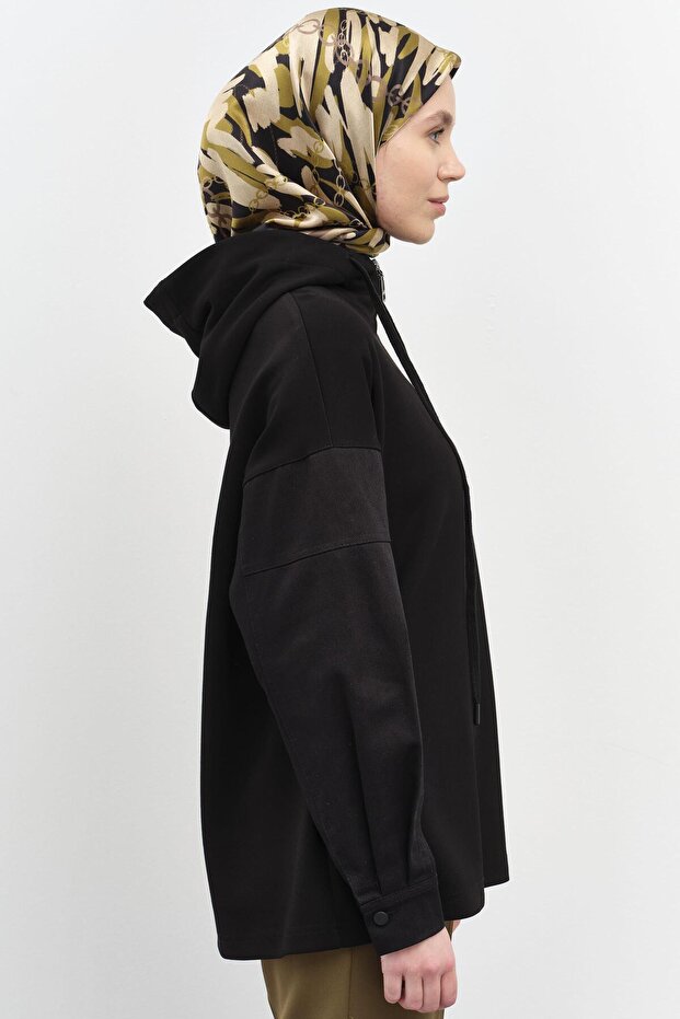 Örme Sweat - Siyah - 5