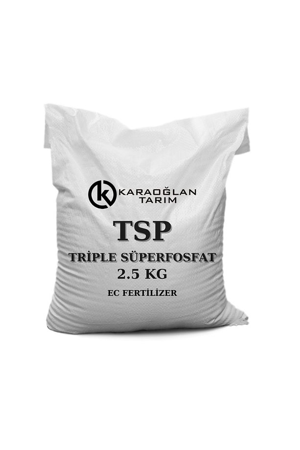 Gübre Triple SüperFosfat Kompoze Taban Gübresi Katı Granüllü Gübre 2.5 Kg - 1
