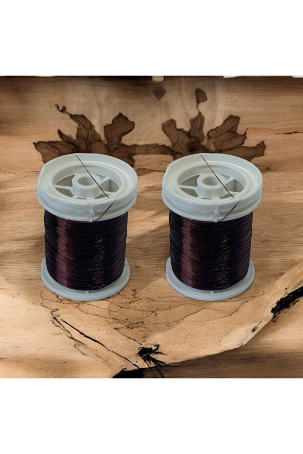 0.30mm(60Gr-100Meter) Dark Brown Colored Filography Wire (2 Pieces 30 Grams)