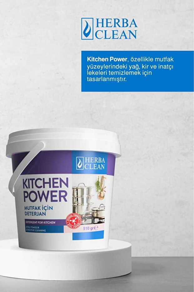 Kitchen Power Mutfak Toz Deterjan 510 gr - 3