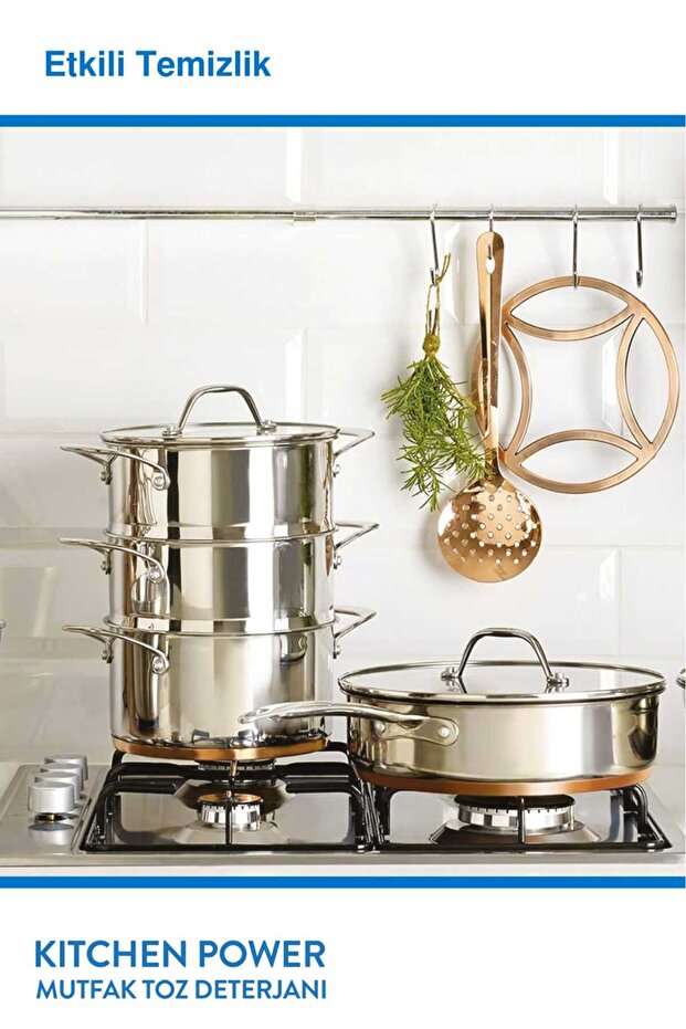 Kitchen Power Mutfak Toz Deterjan 510 gr - 5