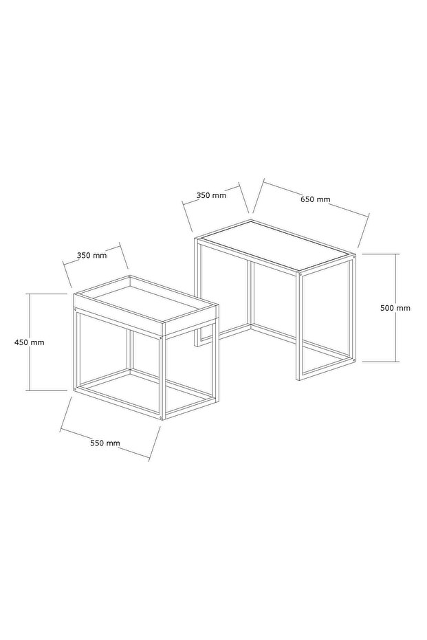 ARYU YAN İKİLİ SEHPA - 5