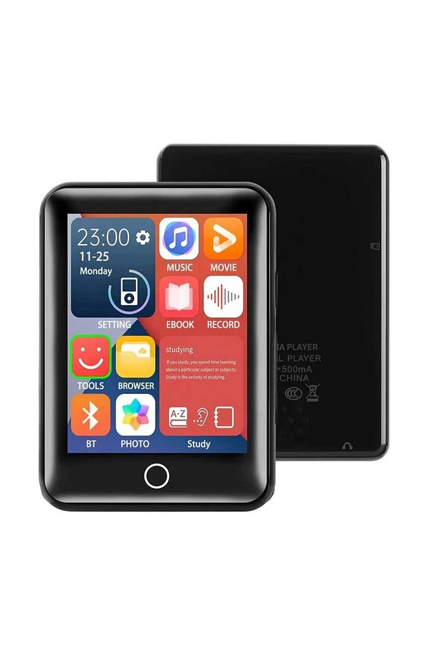 Dokunmatik Ekranlı Bluetooth Lu Mp3 Mp4 Player Dahili Hoparlör Müzik Çalar 4gb Hafızalı Mp Player - 1