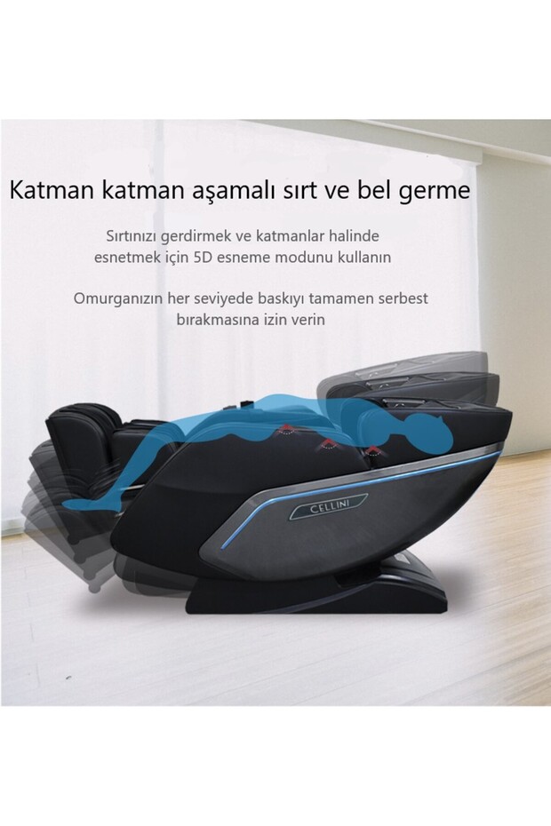 R9s Masaj Koltuğu (SİYAH) - 7