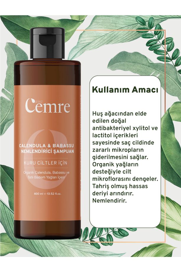 Calendula Doğal Bitkisel Özlü Şampuan 400 ML - 2