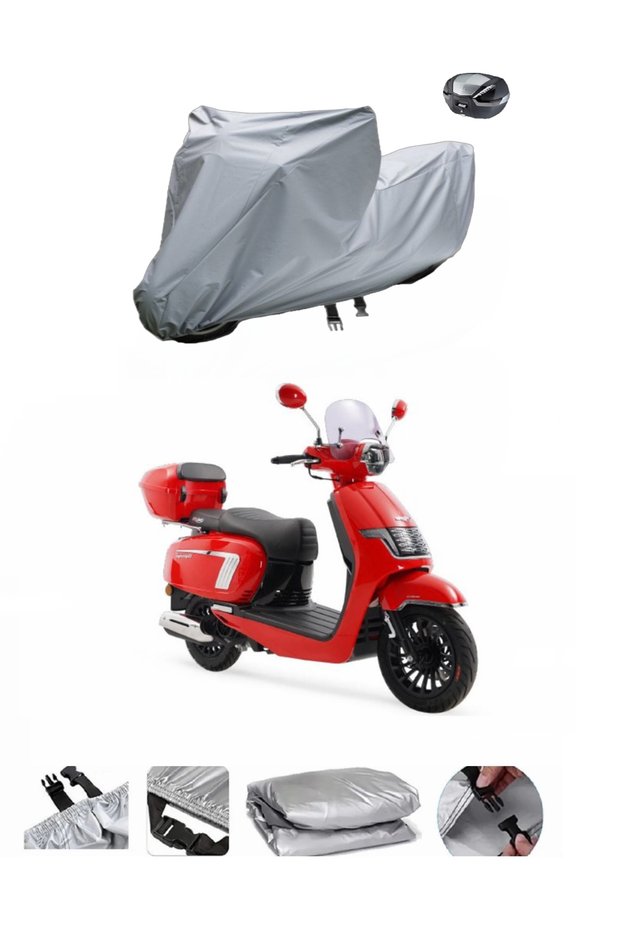 Skjet Bayberry 125 Motorcycle Branding Back Bag Compatible-Waterproof