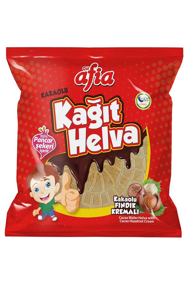 Kakaolu Kağıt Helva 10x45 gr - 2