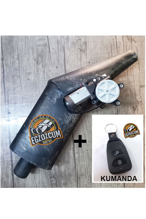 TOFAŞ Şahin / Kartal / Doğan uyumlu motorlu UZAKTAN KUMANDALI warex egzoz eksoz - 1