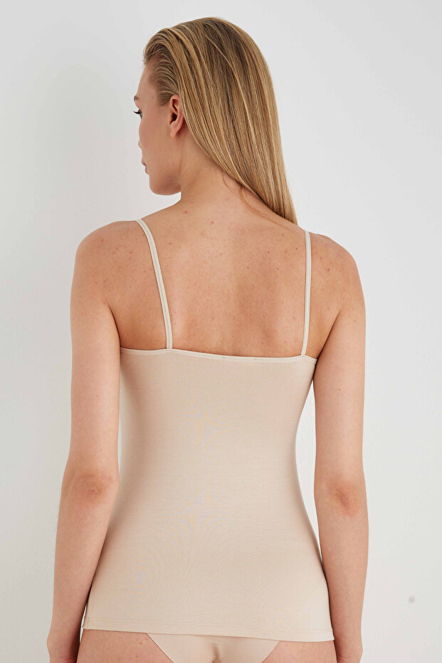 453 Kadın Dantelli Atlet 2'li Paket - 3