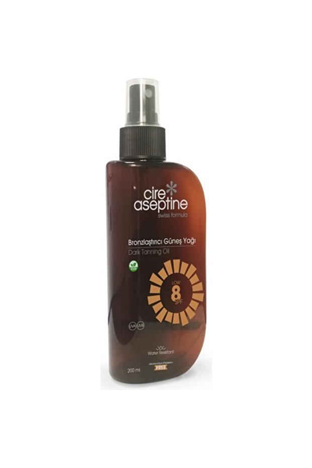 زيت الشمس البرونزي SPF 8 200 مل