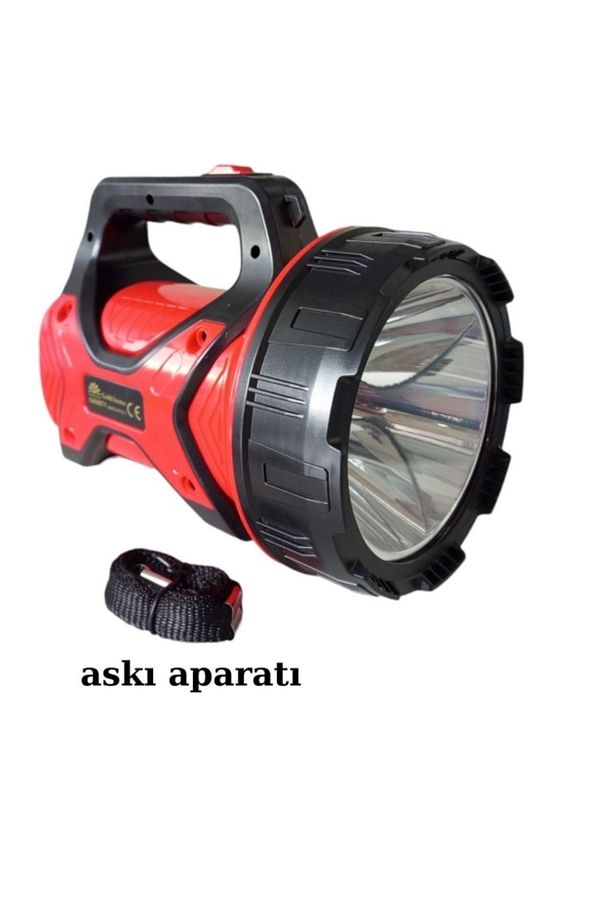 Ulatra Güçlü Uzun Mesafeli 18 Saat Çalışma 10w Ledli Projektör El Feneri Gk6671 - 3