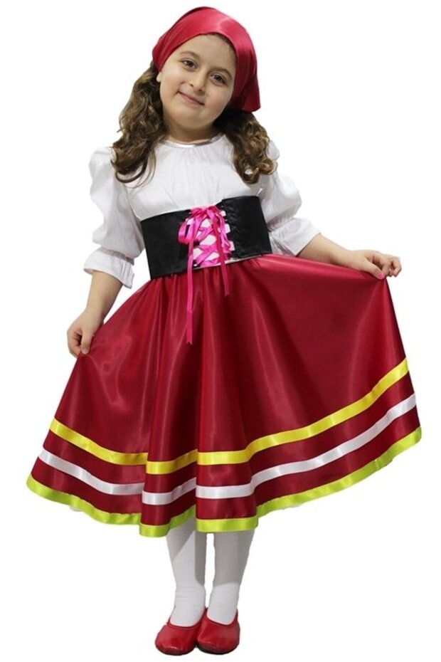Costume for Italian Girls | Tarantella Dance Costume