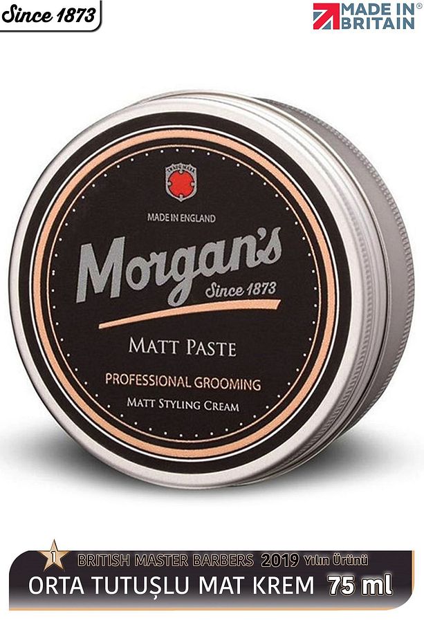 Morgan's Matt Paste Styling Cream - Mat Bitiş Şekillendirici Krem 75 ml - 1