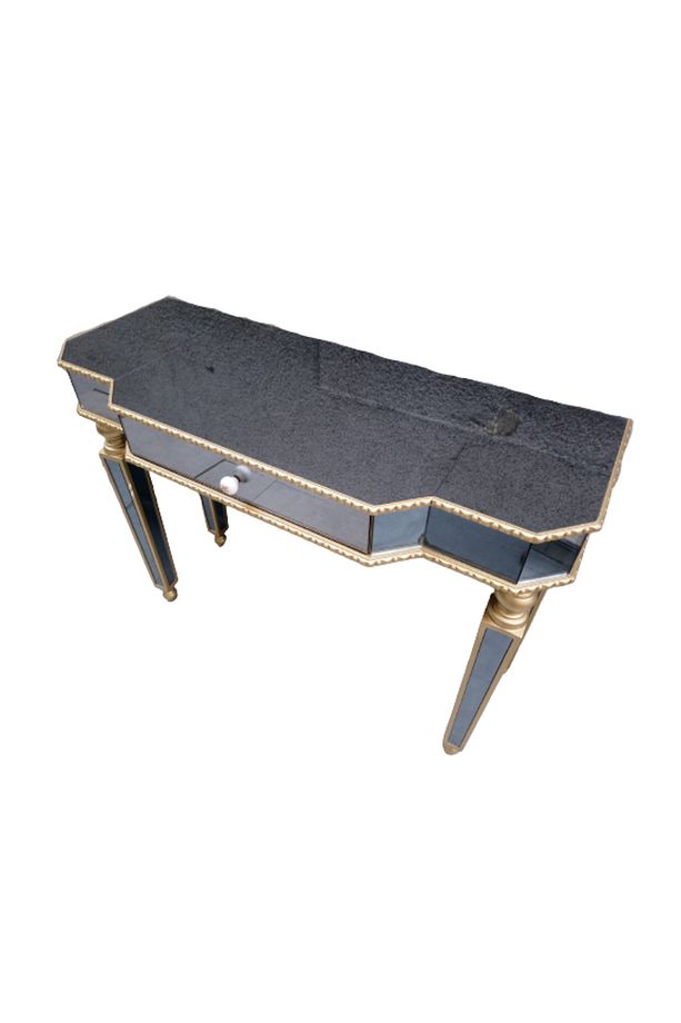Dresuar 14338 Hayal Çekm Geniş Tabla Gold Cam Ayna Kaplama Ayak Nakış Ayna Elyapı - 4