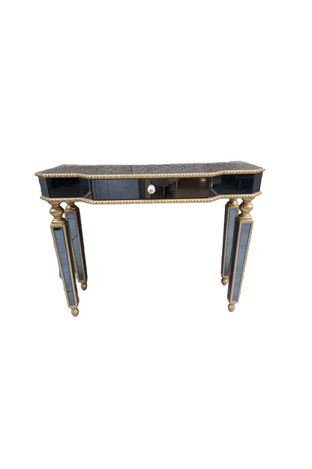 Dresuar 14338 Hayal Çekm Geniş Tabla Gold Cam Ayna Kaplama Ayak Nakış Ayna Elyapı - 7