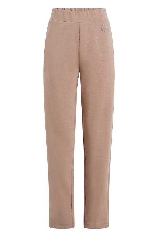 Kadın Yüksek Bel Pamuklu Slim Fit Dar Paça Kahverengi Eşofman Altı K20K207945-GA6 - 6