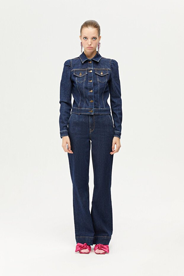 Kısa Denim Ceket - 2