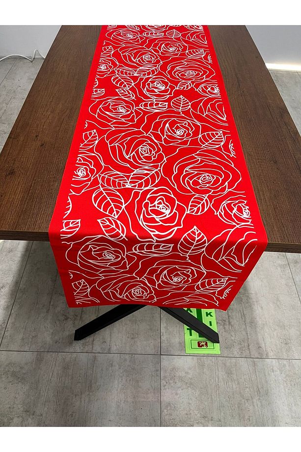 Sevgililer Günü Aşk Temalı Runner Örtüsü 40 X 140 - 1