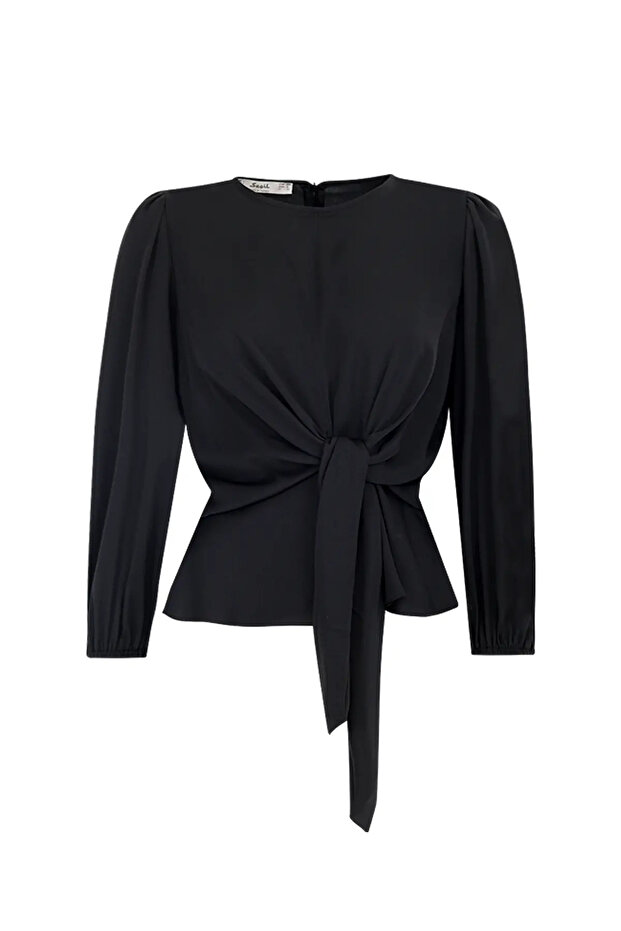 Bağlamalı Bluz - 6