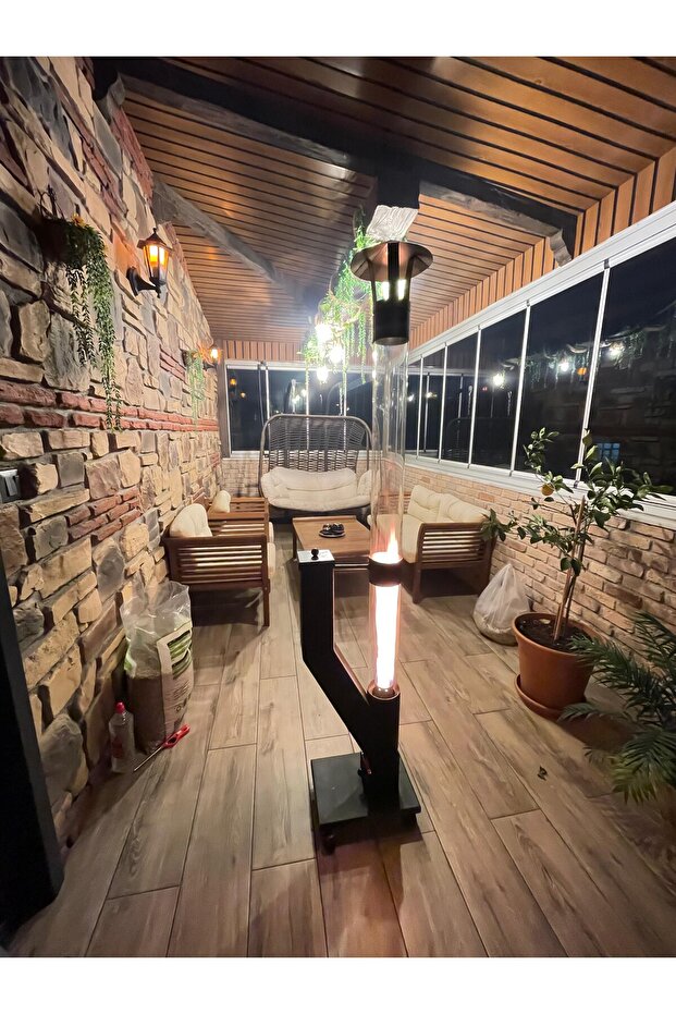 PELET SOBA ISI CAMLI TEKERLEKLİ A KALİTE - 2