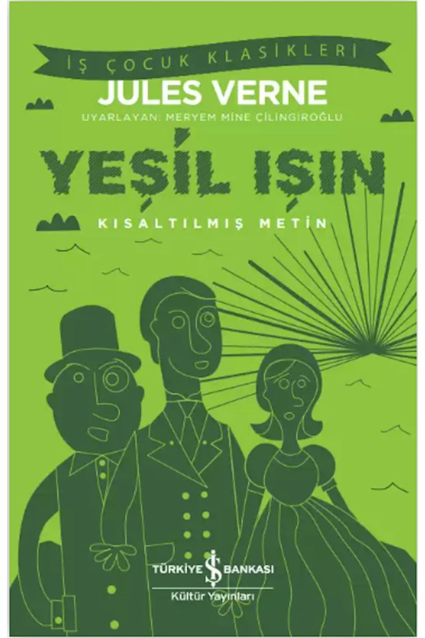 Green Beam Shortened Text Jules Verne Business Children's Classics 9786254059490
