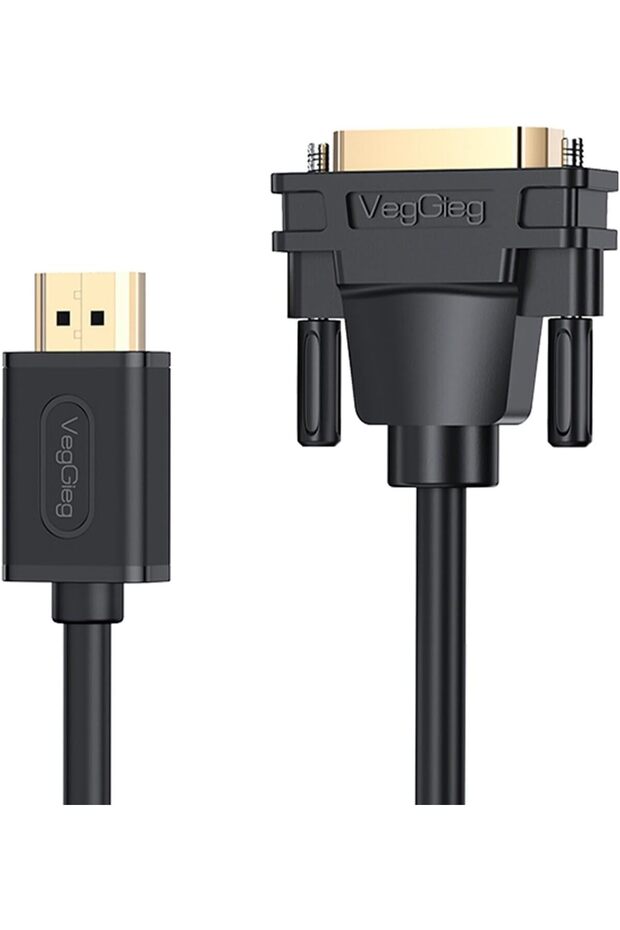 nars10 3 Metre Monitör Kablosu 2K Dönüştürücü to HDMI DVI 24+1 Yeni NewDesing 1051066 - 1