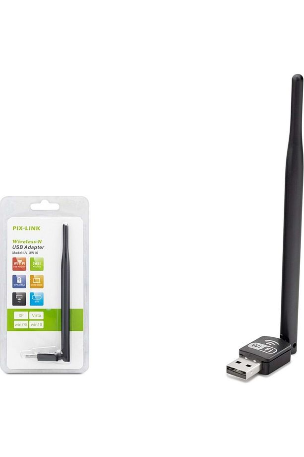 LV-UW10T USB WİFİ ADAPTÖR ANTENLİ - 1