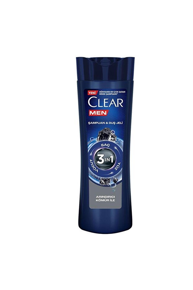 Men Deep Cle 3ın1 Sh 350ml - 1