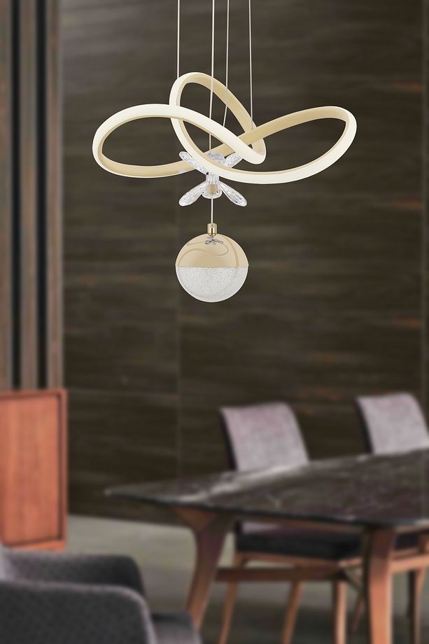 Mila Eskitme Modern Sarkıt Led Avize Günışığı Salon Mutfak Oda Hol Ledli Avize - 1