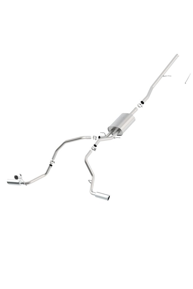 Chevrolet Silverado / GMC Sierra 1500 14-18 S-Type Cat-Back Exhaust, Single Split Rear, 5.3L