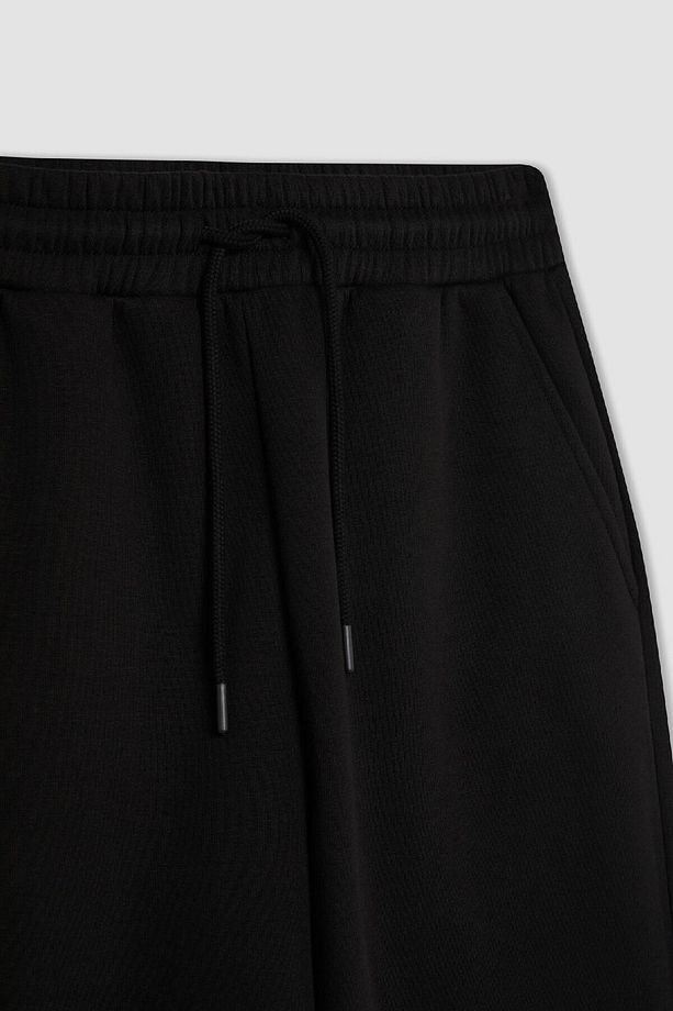Standart Fit Kalın Jogger Eşofman Altı Bel Paça Lastikli Basic Düz Uzun Boy S7370az24wn - 8