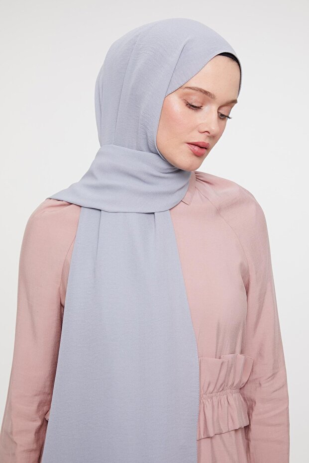 Silver Flat Aerobin Shawl - 2