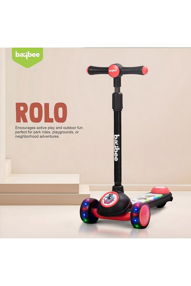 Sonic Skate Scooter, 3 Tekerlekli, Ayarlanabilir ve LED Tekerlekli - 8