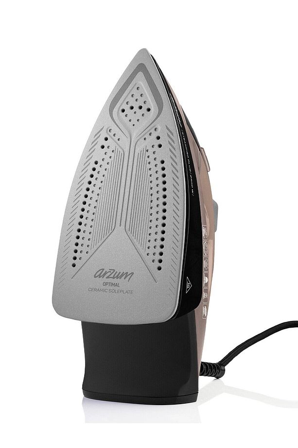 Steampro Plus Buharlı Ütü Seramik Taban 2400W Kahverengi - AR6030 - 5