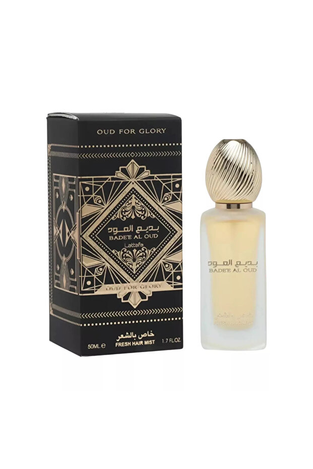 بديع العود من لطافة - للجنسين - عطر للشعر - 50 مل