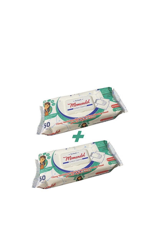 2X50 Pcs Extra Rinse-Free Vinegar Surface Cleaning Dish - Sls Free