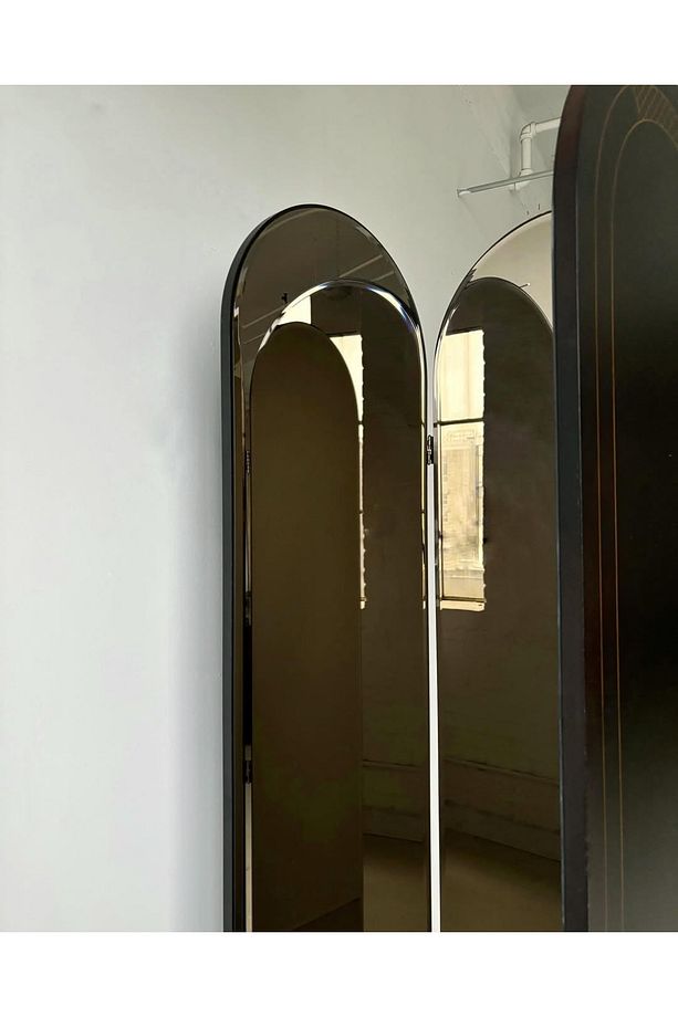 Bronz Aynalı Paravan - 3
