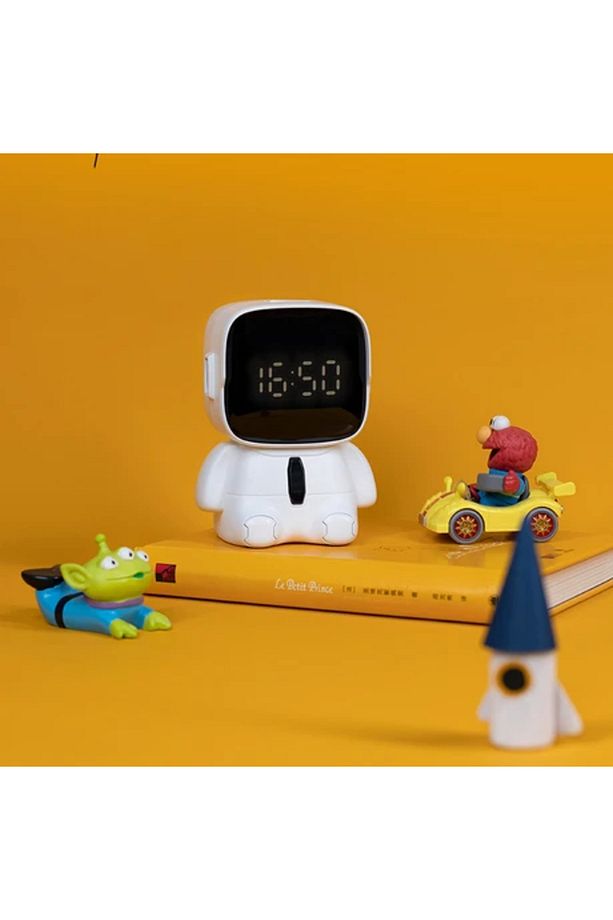 Ruyı Robot Çalar Saat Öğrenciler Usb Şarj Edilebilir Elektronik Saat Çocuk Zamanlayıcı - 3