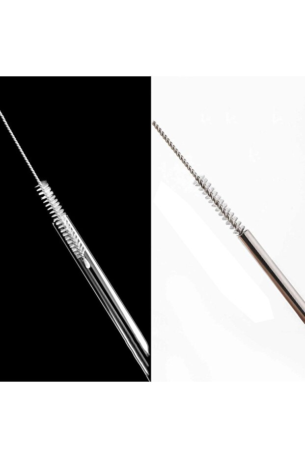 2 Adet Pipet Emzik Çaydanlık Temizleyici Fırça - 3
