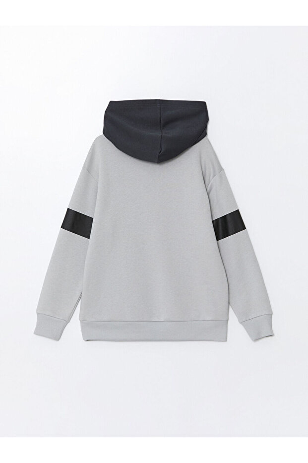 LCW Kids Kapüşonlu Erkek Çocuk Kalın Eşofman Takım - 4