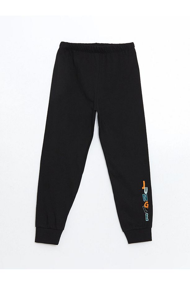 LCW Kids Bisiklet Yaka Erkek Çocuk Pijama Takımı - 4