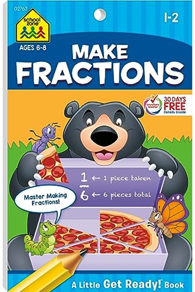 Make Fractions Little Get Ready Book