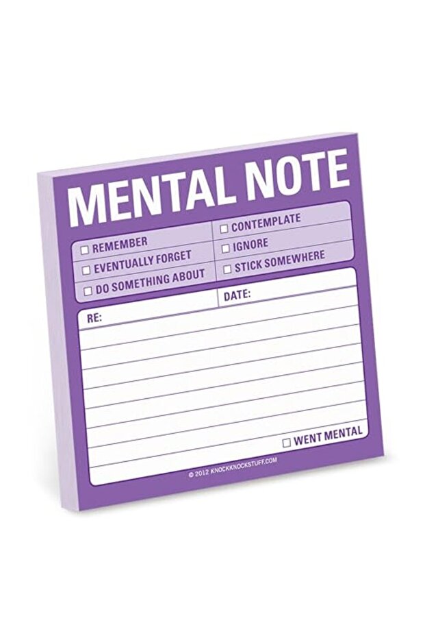 Sticky Mental Note - 1